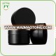 50g double wall cosmetic matte black plastic jars for gel